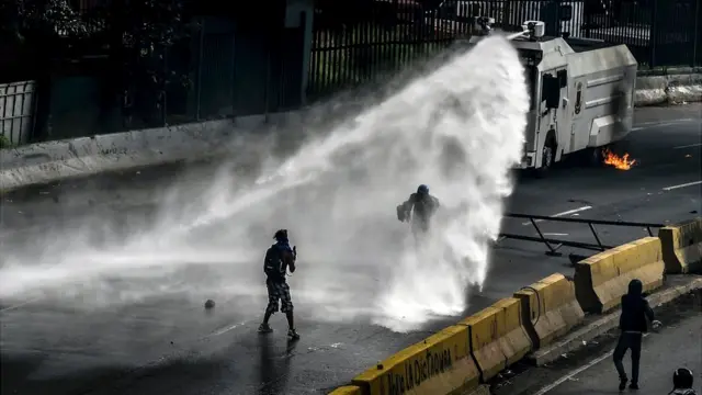 Manifestaciones en Caracas