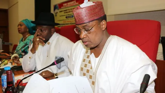 Awọn ọmọ igbimọ ile asofin agba ilẹ Naijiria.