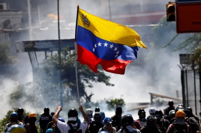 Protestos na Venezuela