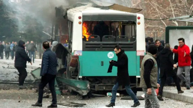 Kayseri'de saldırının düzenlendiği bölge