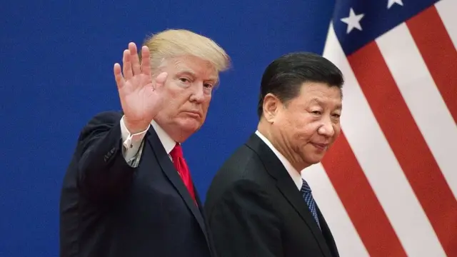 Trump ve şi Jinping