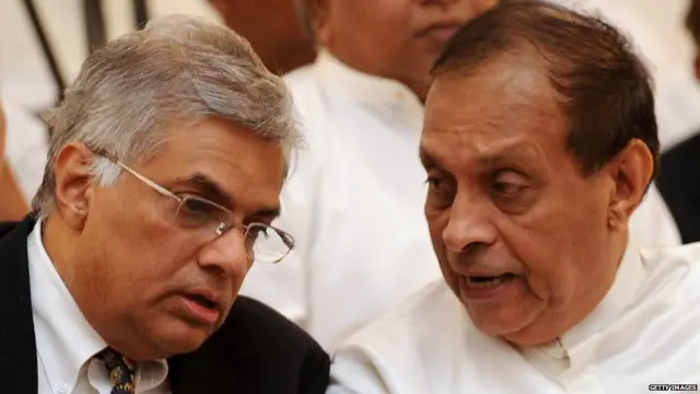 රනිල් වික්රමසිංහ සහ කරු ජයසූරිය