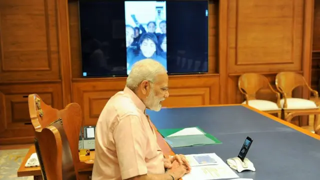 ప్రధానితో వీడియో కాల్