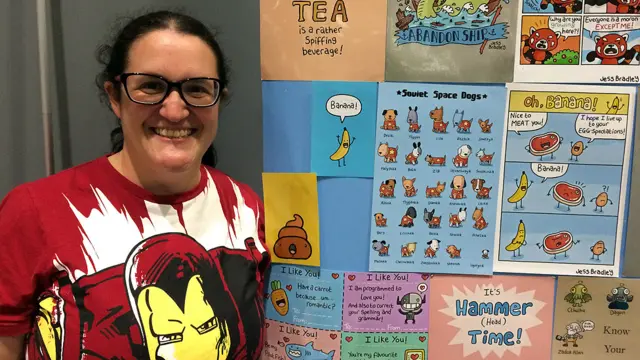 Авторка коміксів, художниця-ілюстраторка Джесс Бредлі