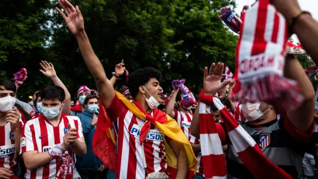 atletico taraftarları