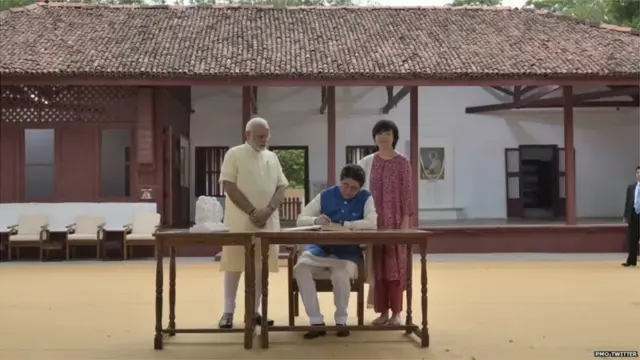 शिंज़ो आबे-मोदी