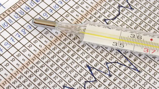 Termómetro y calendario.