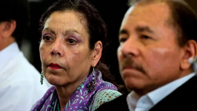 Daniel Ortega y Rosario Murillo