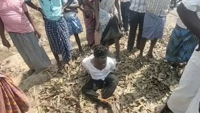 கும்பலால் தாக்கப்பட்ட சக்திவேல்