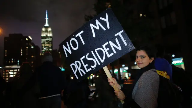 Protesta en Nueva York