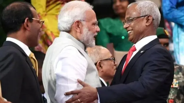 इब्राहिम सोली, मालदीव, भारत