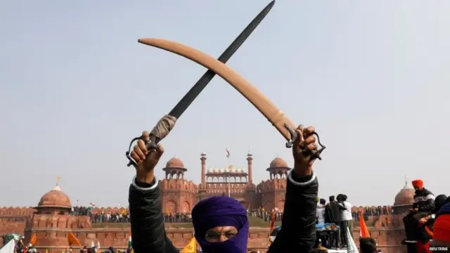 ਲਾਲ ਕਿਲਾ, ਟਰੈਕਟਰ ਰੈਲੀ, ਕਿਸਾਨ ਅੰਦੋਲਨ