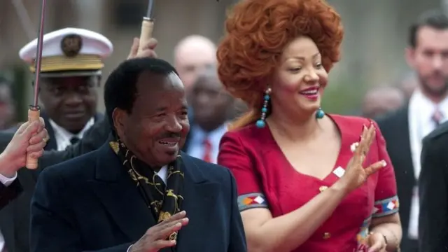 Paul et Chantal Biya