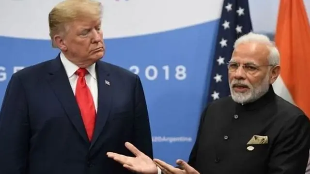 डोनल्ड ट्रंप, नरेंद्र मोदी