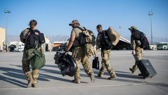 अफ़ग़ानिस्तान में अमरीकी सैनिक