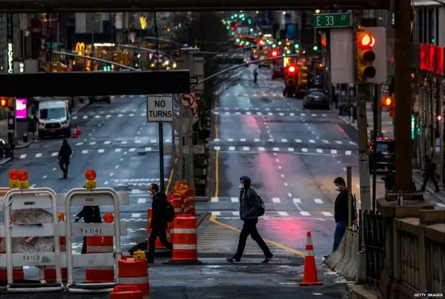 न्यूयॉर्क शहर का एक दृश्य