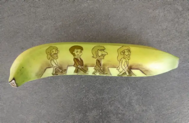 ዘ ቢትልስ የተሳሉበት ሙዝ