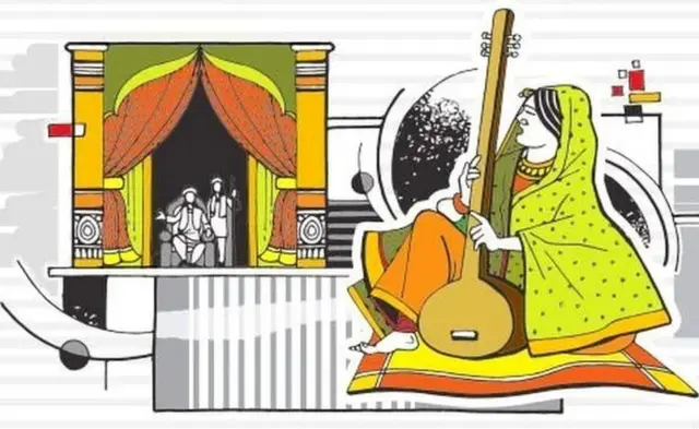 ગૌહર જાનનું પ્રતીકાત્મક ચિત્ર