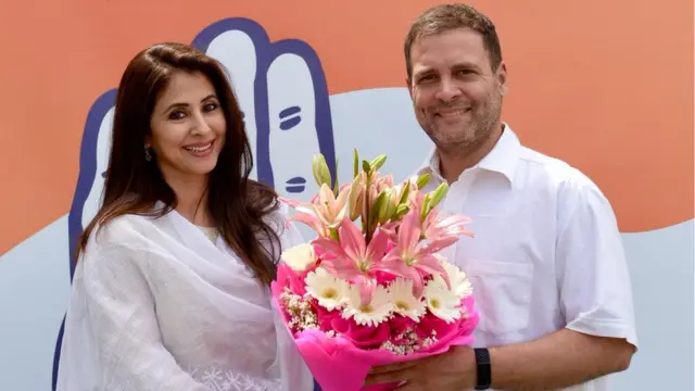 ઊર્મિલા અને રાહુલ ગાંધી