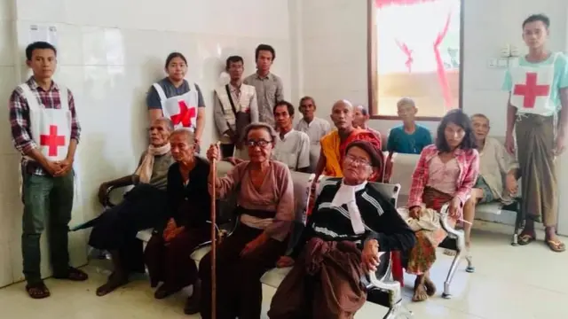 ICRC က ကယ်ထုတ်ခဲ့တဲ့ သက်ကြီးရွယ်အိုများ