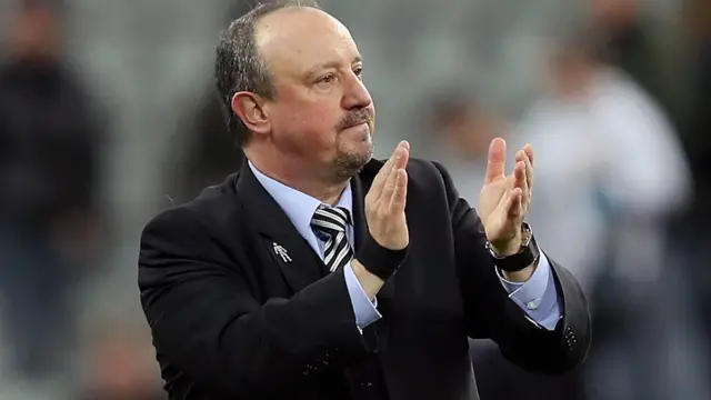 Kocha wa klabu ya Newcastle United, Rafael Benitez