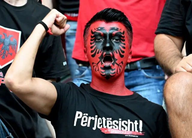 albanija, albanski navijači