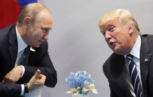 Путін і Трамп зустрічаються під час саміту G20 у Гамбурзі