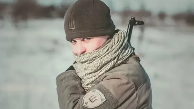 ਓਲੀਨਾ ਬਲਿਤਸਕੀ 2014 ਤੋਂ ਹੀ ਨਾਗਰਿਕਾਂ ਨੂੰ ਜੰਗੀ ਸਿਖਲਾਈ ਦੇ ਰਹੇ ਹਨ