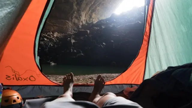 Hang Sơn Đoòng nhìn từ bên trong