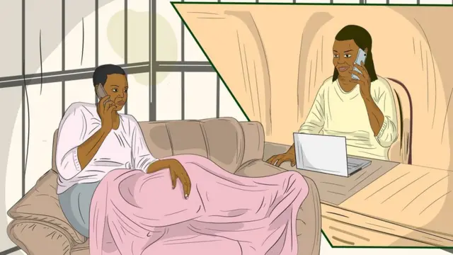 Nwaanyị nọ n'ime 'mkpọrọ' na-akpọ onye na-ahụ maka ikike dịrị onye