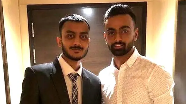 અક્ષર પટેલ તથા જયદેવ ઉનડકટની તસવીર