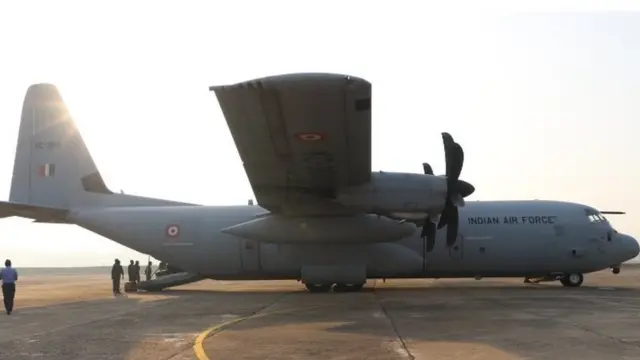 ඉන්දියානු ගුවන් හමුදාවේ යානයක්