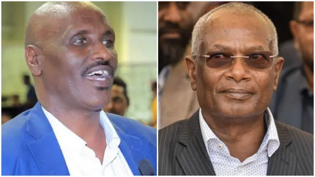 አቶ አራርሶ ቢቂላ እና አቶ ዳውድ ኢብሳ