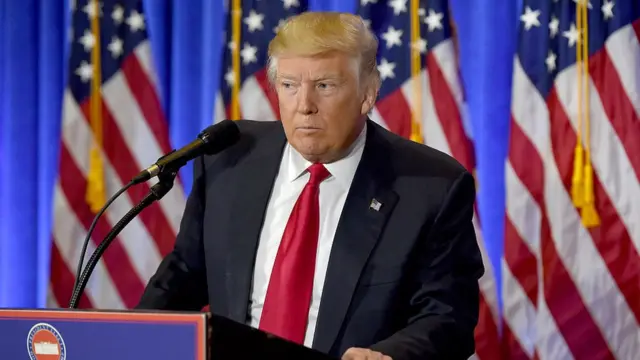 Пресс-конференция Дональда Трампа