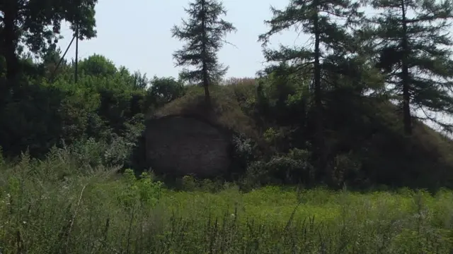 Олика. Фрагмент вцілілого бастіону.