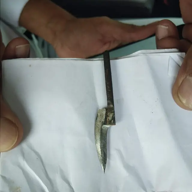 వైఎస్ జగన్‌పై దాడికి ఉపయోగించిన కత్తి