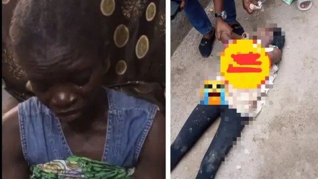 Aworan Iya Jumoke ati ọmọ oku ọmọ rẹ