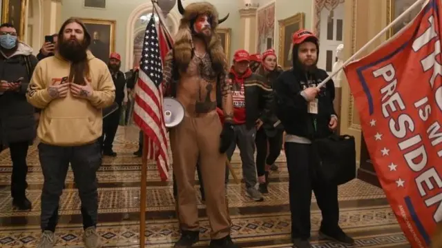 اقتحام مبنى الكونغرس في وقت سابق من يناير الجاري