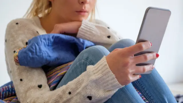 China en un teléfono