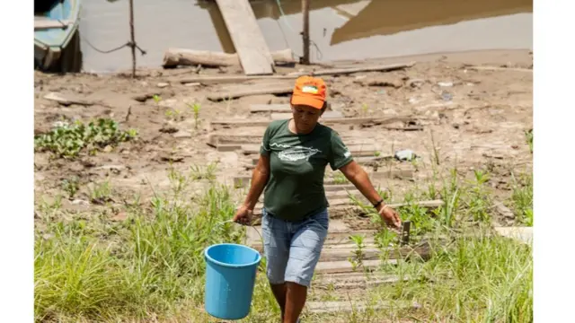 Comunidades ribeirinhas da região do Médio Solimões, na Amazônia Central: