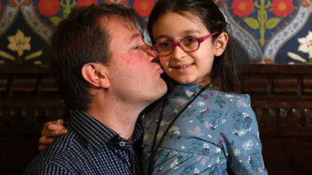 گابریلا و پدرش