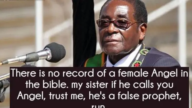 Aworan Robert Mugabe