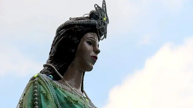 Estatua de Iemanjá en Río