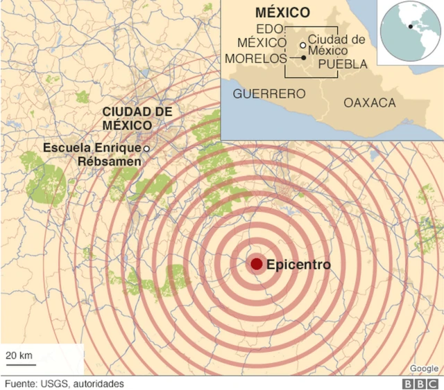 7 Gráficos Para Entender La Devastación Del Terremoto De Magnitud 71 Que Sacudió México Bbc 2917