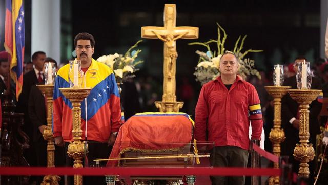 Nicolás Maduro y Diosdado Cabello.