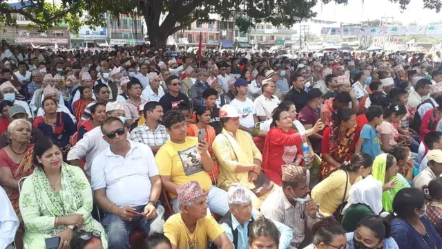 भरतपुरमा गठबन्धनको चुनावी सभा