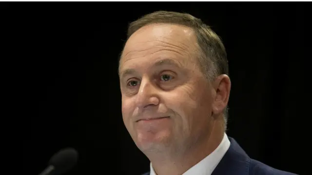 นายจอห์น คีย์ นายกรัฐมนตรีนิวซีแลนด์