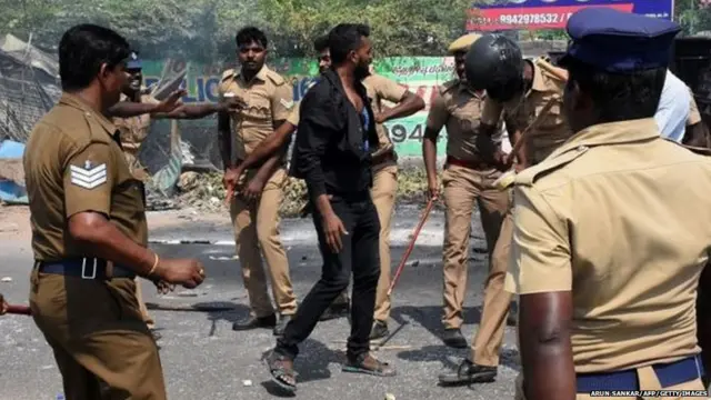 ਤਮਿਲਨਾਡੂ 'ਚ ਵਿਰੋਧ ਪ੍ਰਦਰਸ਼ਨ