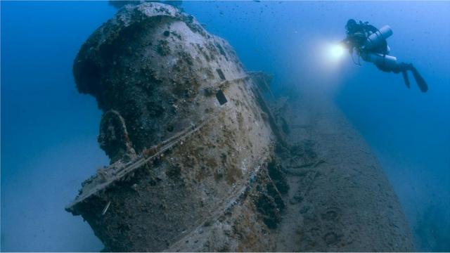Британская субмарина HMS Stubborn, списанная после Второй мировой и затопленная в 1946 году у берегов Мальты