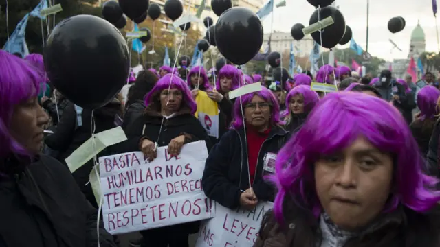 Protestas Ni una menos